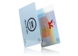 China PVC laser membership card presents high-end cards with rich colors manufacturer