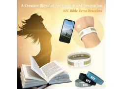 porcelana Pulseras NFC con versículos bíblicos: una nueva forma de llevar tu fe fabricante