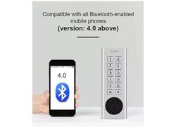 Китай Компания запускает новый биометрический контроль доступа TTlock Bluetooth WiFi со считывателем NFC RFID 13,56 МГц производителя