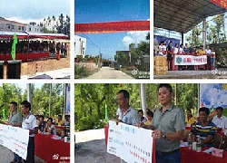 porcelana El proveedor de Chuangxinjia, presidente de Wu, apoya totalmente la construcción de la ciudad natal fabricante