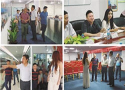 porcelana Los directores de la Oficina Municipal de Comercio de Suizhou y la Administración Estatal de Impuest fabricante