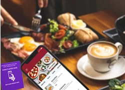 China Die Catering-Industrie verwendet Tisch-NFC-QR-Code-Tags, um das Essen sicher und schnell zu bestelle Hersteller