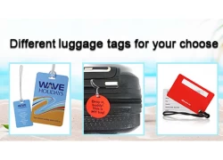 China Create your own baggage tags manufacturer