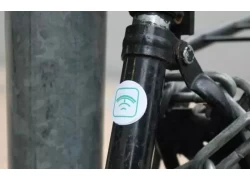 China NFC Sticker Records GPS Address To Help Car Owners Find The Bike manufacturer