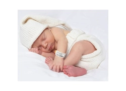 China Be careful when the hospital without disposable RFID wristbands for your baby manufacturer