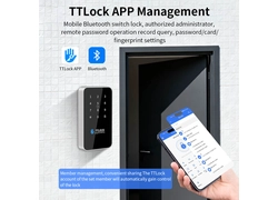 中国 TTLOCK App 蓝牙 13.56MHz RFID 门控制器 – IP67 防水键盘，带遥控器 制造商
