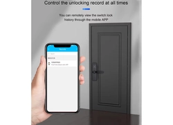 Китай Goldbridge представляет дверной замок TTLock Tuya WiFi с биометрическим отпечатком пальца для квартир производителя