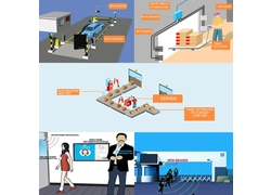 Chine La technologie des lecteurs RFID améliore l'efficacité de la chaîne d'approvisionnement dans l'industrie de la logistique fabricant