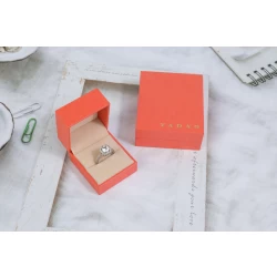 China Wholesale Jewelry Box Custom Plastic Box Wrapped by Paper Custom Insert Pad Logo manufacturer