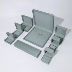 Tsina Factory Customized Jewelry Box Sation Box na may Logo Mo Manufacturer