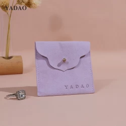 China bright yellow natural stylish button microfiber jewelry packaging storage mini pouch bag any size free logo - COPY - id03e2 Hersteller