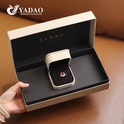 China Factory Direct Supply Premium Rigid Luxury Jewelry Diamond Boxes B2B Wholesale Buyers manufacturer