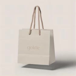 China Simple style printed paper bags with affordable price manufacturer