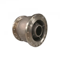 porcelana 20'' 150LB C95800 RF connection axial flow/ Venturi check valve fabricante