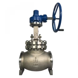 China Handle wheel operated 6'' 150LB ASTM A351 CF8 BW connection bellow sealed globe valve manufacturer