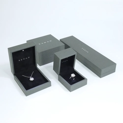 China YADAO Hotsale New Luxury Gray Drawer LED Jewelry Box Custom logo for Diamond Ring Pendant Bracelet Gift Packaging with Lights manufacturer