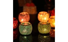 Bougeoirs en verre en gros Fabricants