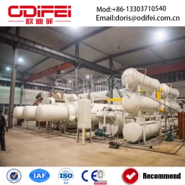 China China fully continuous waste plastic pyrolysis oil equipment manufatcture manufacturer