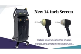 Китай New 14 inches 4K screen laser hair removal machine unveiled производителя