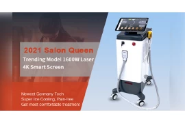 Máquina de depilación láser de diodo V26 personalizable, 2 años de garantía, longitud de onda triple 755nm 1064nm 808nm a la venta