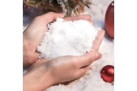 Cómo hacer nieve instantánea que se sienta fría