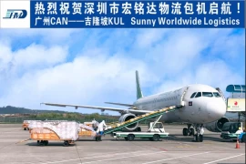 Congratulations to Sunny Worldwide Logistics Shenzhen for the charter flight taking off