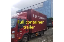 Ang mga dry goods ay mabigat sa internasyonal na logistik. Ano ang isang full container trailer?