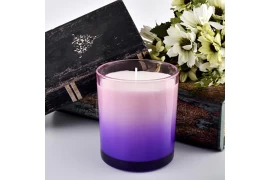 What are the elements that impair the smoothness of a glass candle holder?