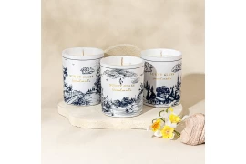 With porcelain as the paper, the long-lasting affection for Father's Day is painte