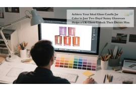 Achieve Your Ideal Glass Candle Jar Color in Just Two Days!