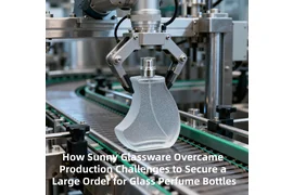Wie Sunny Glassware Produktionsherausforderungen meisterte und sich einen Großauftrag für Parfümflaschen aus Glas sicherte