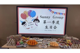 Happy Family Warm Moments Together Sunny Group Q1 Birthday Celebration Concludes Successfully