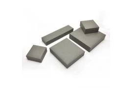 Wholesale Luxury Jewelry Packaging Grey Jewelry Box Set Customized Color Necklace Box