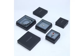 Custom Logo Jewelry Packaging Box with Lid