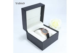 Custom na Luxurious high-ed leather na kahon ng relo