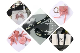 The use of ribbon in bags