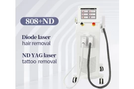 Multifunctional beauty machine venue——808 diode laser +Nd yag laser