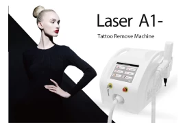 Tragbare 5 Behandlungsköpfe Nd Yag Laser Tattooentfernung q Schalter Tattooentfernungsmaschine
