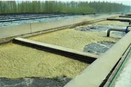 SAP-potassium polyacrylate for sludge dewatering