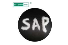 Марка полимера SAP с высокой впитывающей способностью - Китайский производитель Welldone SAP