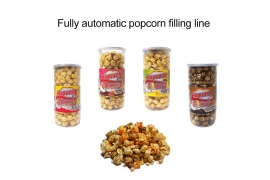 High speed auto popcorn filling line