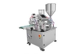 What should I do if the plastic cup sealing machine is not tightly sealed and leaks?