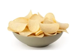 How are potato chips packed?