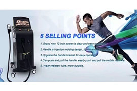 Diode laser hair removal machine 808V17 model upgrade released