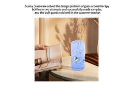 Sunny Glassware je u dva pokušaja riješio problem dizajna staklenih bočica za aromaterapiju