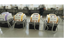 New 5 probe adjustable spot size carbon whiten nd yag laser tattoo removal machine