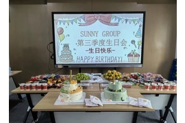 Third quarter birthday party ng Sunny Worldwide Logistics