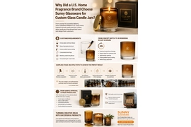 Why Did a U.S. Home Fragrance Brand Choose Sunny Glassware for Custom Glass Candle Jars?