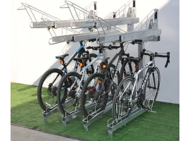 Chine Porte-vélos à deux niveaux fabricant
