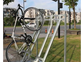 China Semi Vertical Bike Rack fabricante